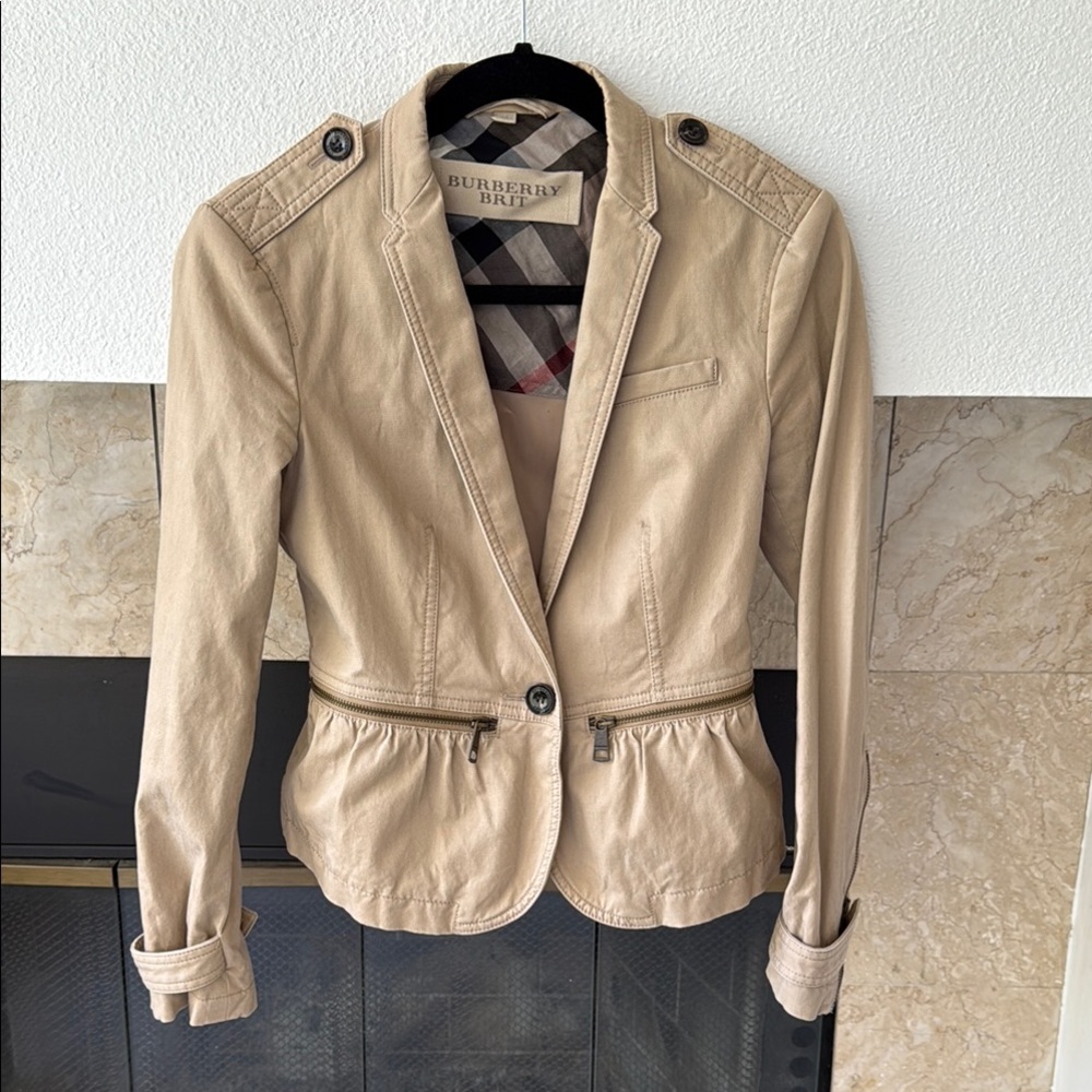 Burberry Brit Oregano Bethersden Cotton Jacket